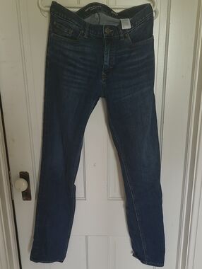 Banana Republic Slim Straight Dark Blue Jeans